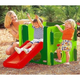 Spatiu De Joaca Junior Cu Tobogan - Verde Little Tikes - 1